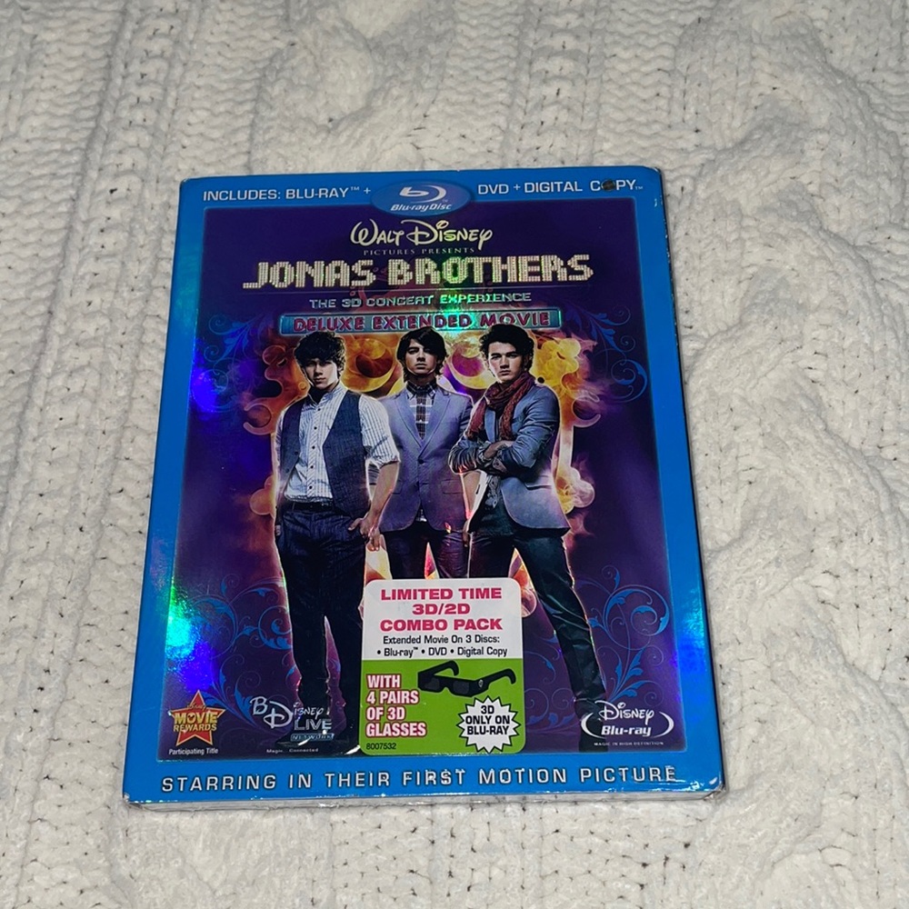 Jonas Brothers The 3D Concert Experience Deluxe Extended Movie